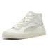 Фото #4 товара Puma Capri Royale Mid High Top Mens White Sneakers Casual Shoes 39574604