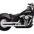 VANCE + HINES Harley Davidson FLFB 1750 ABS Softail Fat Boy 107 Ref:16312 not homologated muffler Серебристый, Not Homologated - фото #1