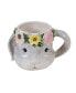 Sweet Bunny 4-Pc. 3-D Bunny Mug