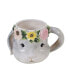 Фото #1 товара Sweet Bunny 4-Pc. 3-D Bunny Mug