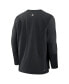 Men's Black Arizona Diamondbacks Authentic Collection City Connect Player Tri-Blend Performance Pullover Jacket