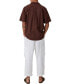 ფოტო #4 პროდუქტის Men's Cargo Linen Pant