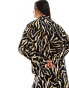 Nobody's Child Una utility shirt co-ord in zebra print