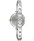 ფოტო #3 პროდუქტის Women's Stainless Steel & Crystal Bangle Bracelet Watch 26mm