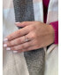 ფოტო #3 პროდუქტის North Star Duo Design Sterling Silver Diamond Women Ring