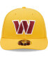 ფოტო #3 პროდუქტის Men's Gold Washington Commanders Omaha Low Profile 59FIFTY Fitted Hat