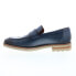 Bruno Magli Varrone BM2VARM0 Mens Blue Loafers & Slip Ons Penny Shoes