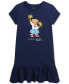 Фото #1 товара Toddler & Little Girls Polo Bear Cotton Jersey Tee Dress