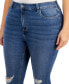 Фото #4 товара Trendy Plus Size High Rise Skinny Jeans