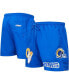 ფოტო #1 პროდუქტის Men's Royal Los Angeles Rams Woven Shorts