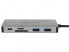 Фото #5 товара Delock 87735 - Wired - USB 3.2 Gen 1 (3.1 Gen 1) Type-C - Grey - SD - SDHC - SDXC - 3840 x 2160 pixels - 110 mm
