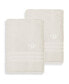 Фото #2 товара Textiles Turkish Cotton Personalized 2 Piece Denzi Bath Towel Set, 54" x 27"