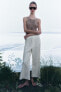 Zw collection embroidered trousers