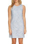 Фото #1 товара CeCe 153200 Women's Lace Shift Dress Sleeveless Bluebird Size 14