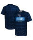 Фото #1 товара Men's Navy Tennessee Titans Combine Authentic Sweep T-shirt