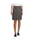 ფოტო #2 პროდუქტის Women's School Uniform Box Pleat Skirt Above The Knee