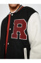 Фото #2 товара Куртка Koton с вышивкой и кнопками бомбер стиль