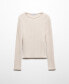 ფოტო #8 პროდუქტის Women's Ribbed Knit Sweater