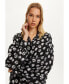 ფოტო #2 პროდუქტის Women's Printed Over d Shirt