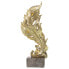 Decorative Figure Alexandra House Living Golden Plastic Sheets 11 x 17 x 34 cm