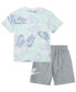 ფოტო #2 პროდუქტის Toddler Boys Futura Toss T-shirt and Shorts, 2 Piece Set