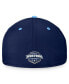 Men's Deep Sea Blue, Light Blue Seattle Kraken Fundamental 2-Tone Flex Hat