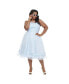 Plus Size 1960s Movie Date Swing Dress