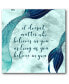 Фото #1 товара Mermaid Quotes II 16" x 16" Gallery-Wrapped Canvas Wall Art