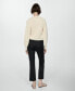 Women's Linen Flare Trousers