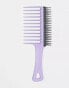 Фото #6 товара Lockenkamm Wide Tooth Comb Lilac Black, 1 St