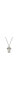 ფოტო #2 პროდუქტის Semi-precious Square Cross Necklace