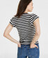 Women's Flutter-Sleeve Ribbed Top, Created for Macy's