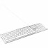 Фото #1 товара Клавиатура Mobility Lab Белый Серебристый Mac OS AZERTY