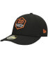 Фото #2 товара Men's Black Houston Dynamo FC Primary Logo Low Profile 59FIFTY Fitted Hat