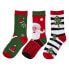 Фото #1 товара Носки рождественские URBAN CLASSICS Stripe Santa Christmas 3 шт.