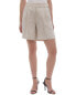 Фото #1 товара Helmut Lang Relaxed Fit Crinkle Pajama Short Women's