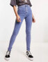 Фото #2 товара Dr Denim Solitaire skinny jeans in mid blue