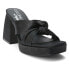 COCONUTS by Matisse Esme Platform Womens Black Dress Sandals ESME-002