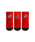 Toddler Boys and Girls Socks Carolina Hurricanes #1 Fan 3-Pack Crew Socks Set