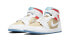 Фото #4 товара Кроссовки женские Nike Air Jordan 1 Mid SESAME Среднемп (Многоцветные)