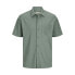 Фото #3 товара JACK & JONES Mykonos Plisse short sleeve shirt