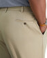 Фото #5 товара Men's Big & Tall Premium No Iron Khaki Classic-Fit Pleated Hidden Expandable Waistband Pants