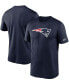 ფოტო #4 პროდუქტის Men's Tennessee Titans Logo Essential Legend Performance T-Shirt