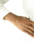 ფოტო #2 პროდუქტის Diamond Bar Curb Link Bracelet (1/6 ct. t.w.) in Gold Vermeil, Created for Macy's