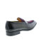 Фото #16 товара Carrucci KS478-120SC Mens Green Leather Loafers & Slip Ons Penny Shoes