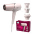 Philips 5000 Series Hair Dryer with ThermoShield Technology, 3 Heat and 2 Speed Levels, 2300 W Drying Power, BHD530/00, Pearl Peach