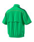Фото #4 товара Men's Green Miami Hurricanes Miami Nights Strategy Half-Zip Short Sleeve Jacket