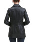 ფოტო #3 პროდუქტის Plus Size Sofia Leather Car Coat