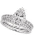 GIA Certified Diamond Pear Bridal Set (1-1/2 ct. t.w.) in 14k White Gold