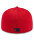 Men's Red Los Angeles Angels 2024 Clubhouse Low Profile 59FIFTY Fitted Hat